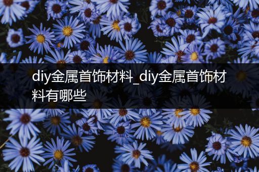 diy金属首饰材料_diy金属首饰材料有哪些