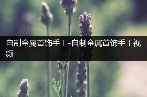 自制金属首饰手工-自制金属首饰手工视频