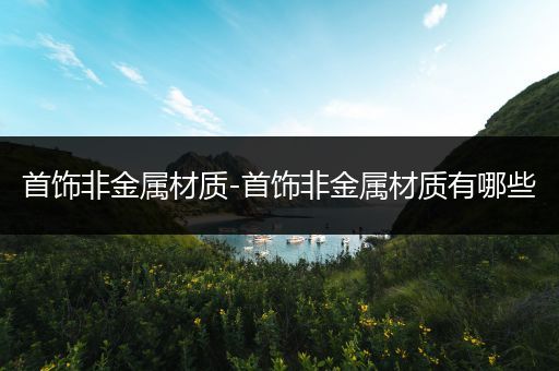 首饰非金属材质-首饰非金属材质有哪些