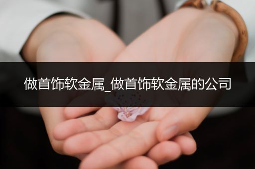 做首饰软金属_做首饰软金属的公司