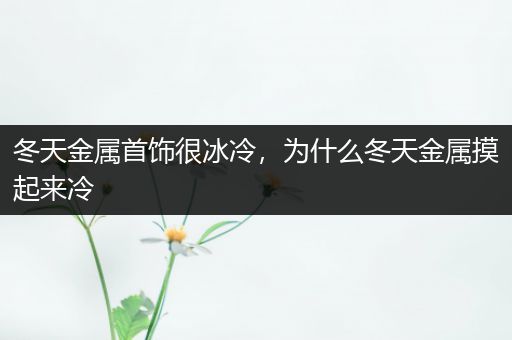 冬天金属首饰很冰冷，为什么冬天金属摸起来冷