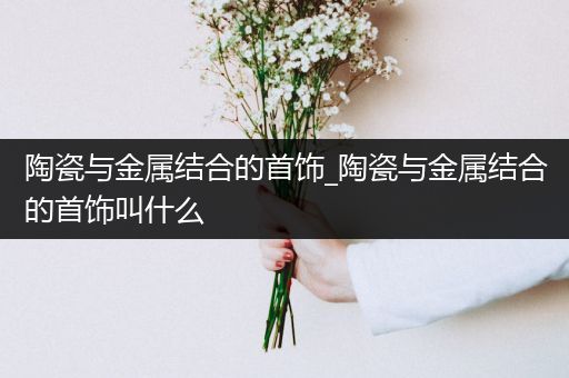 陶瓷与金属结合的首饰_陶瓷与金属结合的首饰叫什么