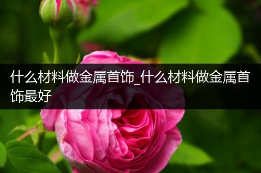 什么材料做金属首饰_什么材料做金属首饰最好