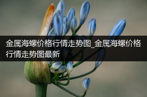金属海螺价格行情走势图_金属海螺价格行情走势图最新