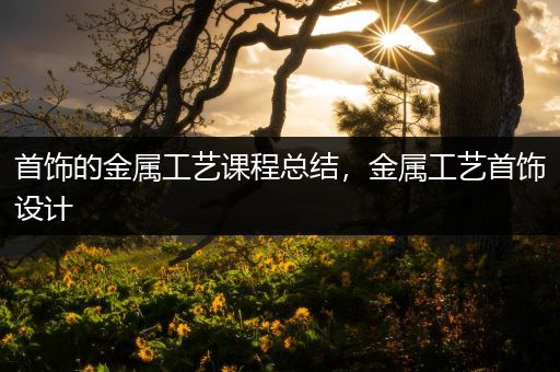 首饰的金属工艺课程总结，金属工艺首饰设计