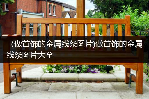 （做首饰的金属线条图片)做首饰的金属线条图片大全