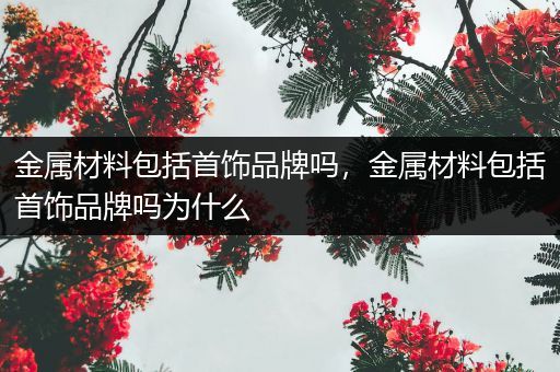 金属材料包括首饰品牌吗，金属材料包括首饰品牌吗为什么