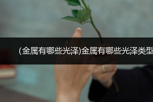 （金属有哪些光泽)金属有哪些光泽类型