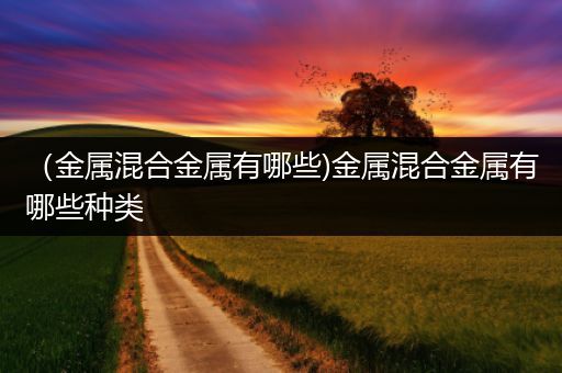（金属混合金属有哪些)金属混合金属有哪些种类