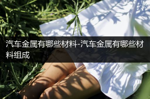 汽车金属有哪些材料-汽车金属有哪些材料组成
