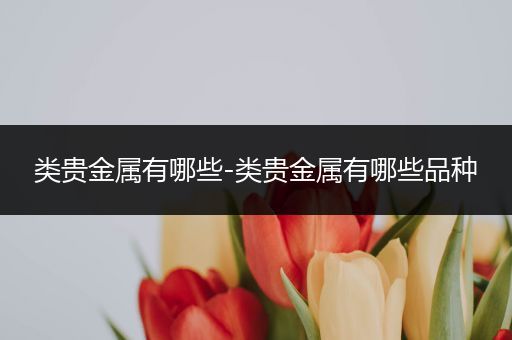 类贵金属有哪些-类贵金属有哪些品种