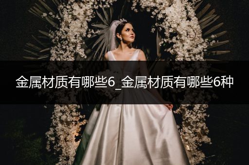 金属材质有哪些6_金属材质有哪些6种