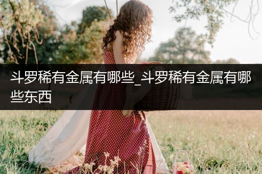 斗罗稀有金属有哪些_斗罗稀有金属有哪些东西