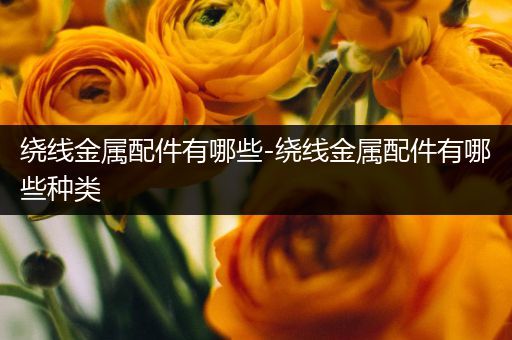 绕线金属配件有哪些-绕线金属配件有哪些种类
