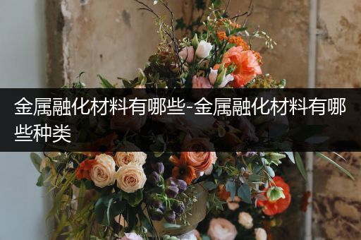 金属融化材料有哪些-金属融化材料有哪些种类