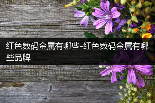 红色数码金属有哪些-红色数码金属有哪些品牌