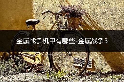 金属战争机甲有哪些-金属战争3