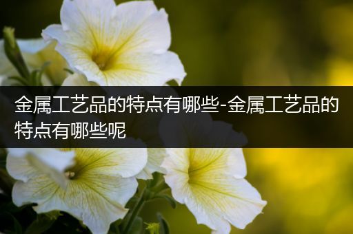 金属工艺品的特点有哪些-金属工艺品的特点有哪些呢