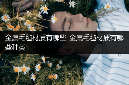 金属毛毡材质有哪些-金属毛毡材质有哪些种类