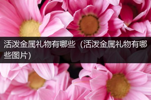 活泼金属礼物有哪些（活泼金属礼物有哪些图片）