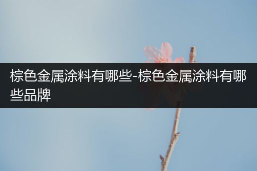 棕色金属涂料有哪些-棕色金属涂料有哪些品牌