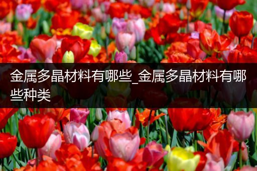金属多晶材料有哪些_金属多晶材料有哪些种类
