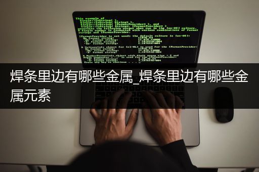 焊条里边有哪些金属_焊条里边有哪些金属元素