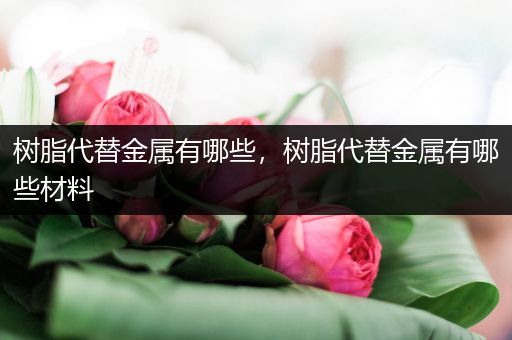 树脂代替金属有哪些，树脂代替金属有哪些材料