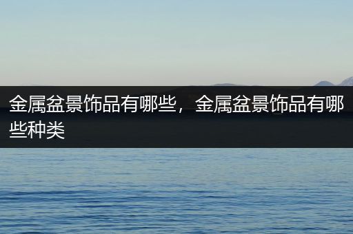 金属盆景饰品有哪些，金属盆景饰品有哪些种类