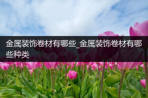 金属装饰卷材有哪些_金属装饰卷材有哪些种类