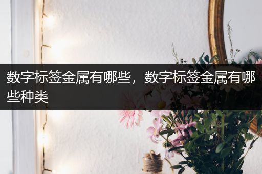 数字标签金属有哪些，数字标签金属有哪些种类