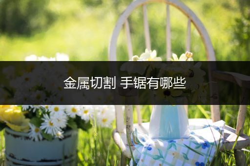 金属切割 手锯有哪些