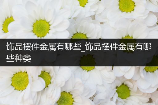 饰品摆件金属有哪些_饰品摆件金属有哪些种类
