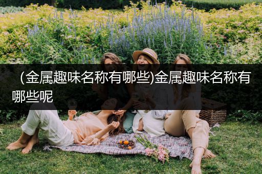 （金属趣味名称有哪些)金属趣味名称有哪些呢