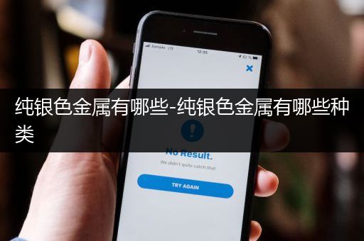 纯银色金属有哪些-纯银色金属有哪些种类