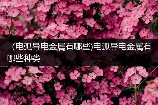 （电弧导电金属有哪些)电弧导电金属有哪些种类