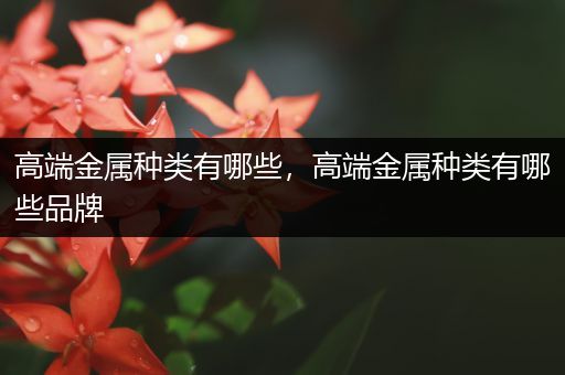 高端金属种类有哪些，高端金属种类有哪些品牌