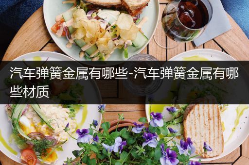 汽车弹簧金属有哪些-汽车弹簧金属有哪些材质