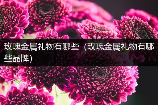 玫瑰金属礼物有哪些（玫瑰金属礼物有哪些品牌）