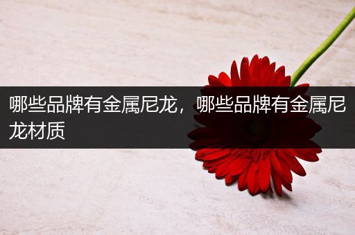 哪些品牌有金属尼龙，哪些品牌有金属尼龙材质