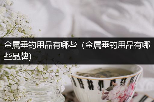 金属垂钓用品有哪些（金属垂钓用品有哪些品牌）