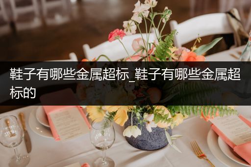 鞋子有哪些金属超标_鞋子有哪些金属超标的
