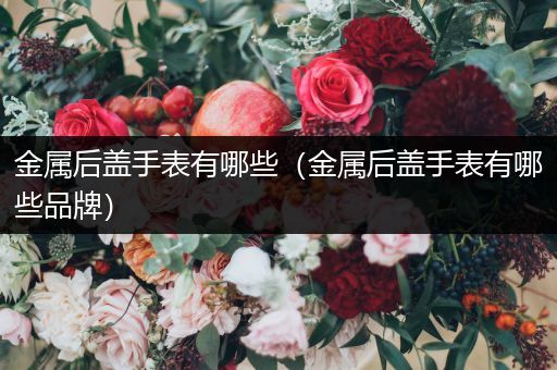 金属后盖手表有哪些（金属后盖手表有哪些品牌）