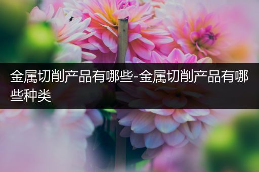 金属切削产品有哪些-金属切削产品有哪些种类