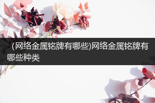 （网络金属铭牌有哪些)网络金属铭牌有哪些种类