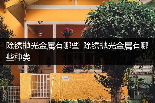 除锈抛光金属有哪些-除锈抛光金属有哪些种类