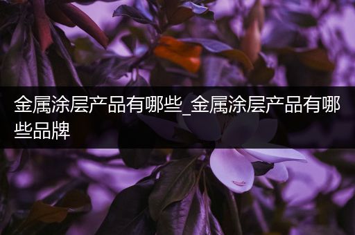 金属涂层产品有哪些_金属涂层产品有哪些品牌