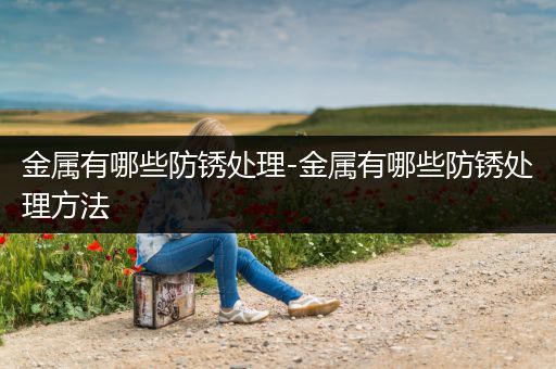 金属有哪些防锈处理-金属有哪些防锈处理方法