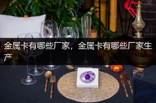 金属卡有哪些厂家，金属卡有哪些厂家生产