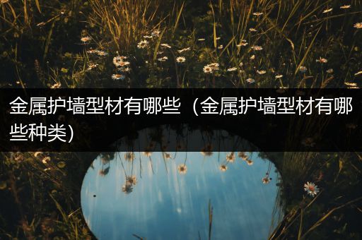 金属护墙型材有哪些（金属护墙型材有哪些种类）